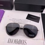 Porsche Design Replica Sunglasses - Black Polarized Lens Gray Frame